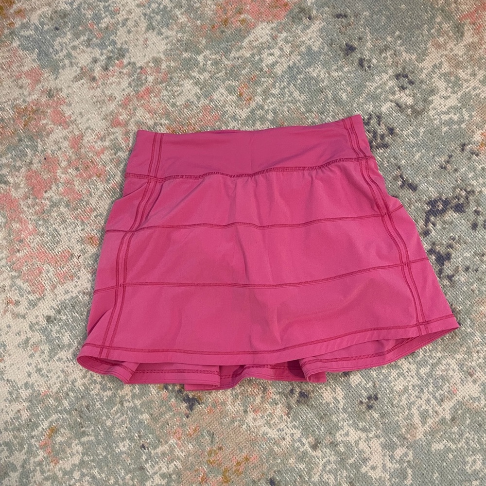 SOLD Lululemon Sonic Pink Pace Rival Skirt
